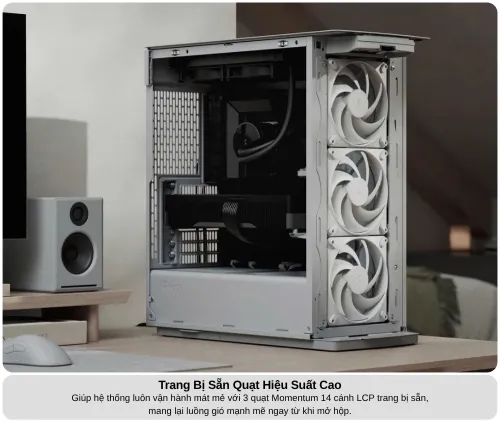 Case Fractal Design Define One Dark Solid – Thiết Kế Tối Giản, Tối Ưu Khả Năng Cách Âm